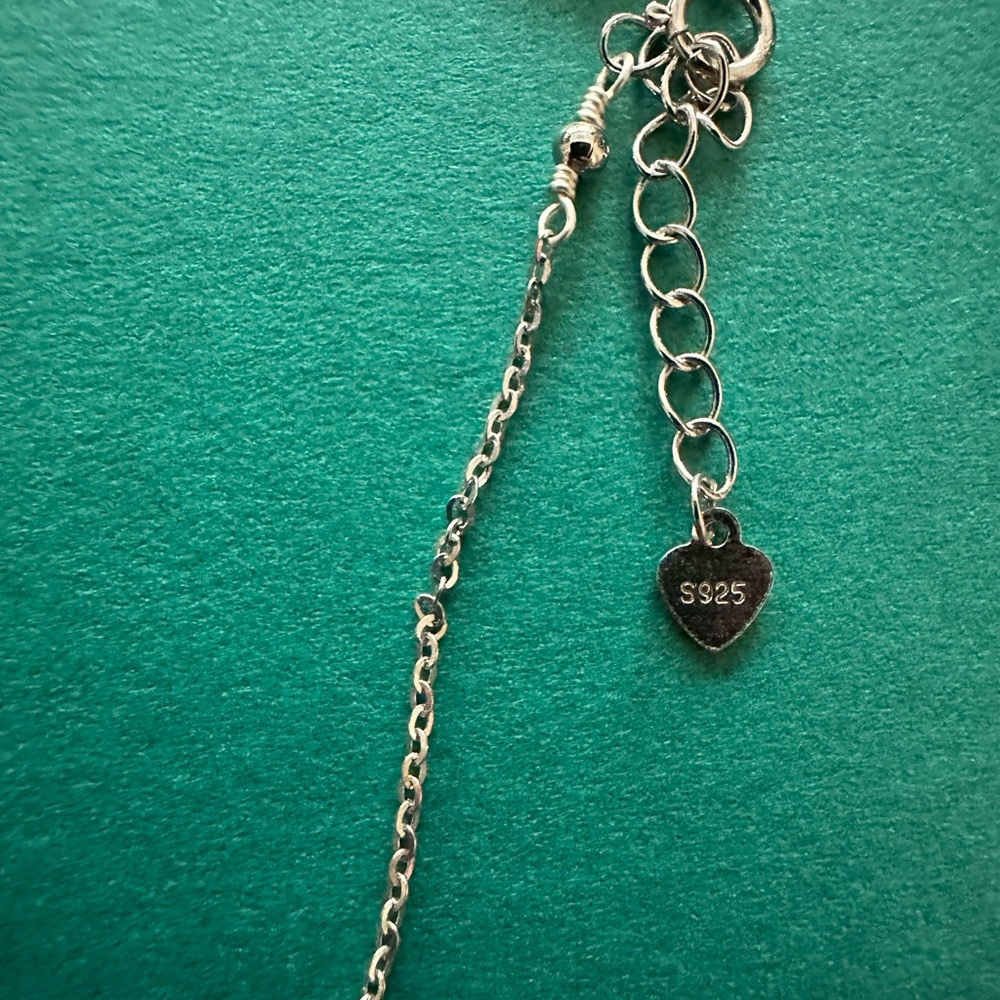 Elegant Silver Heart Pendant Necklace